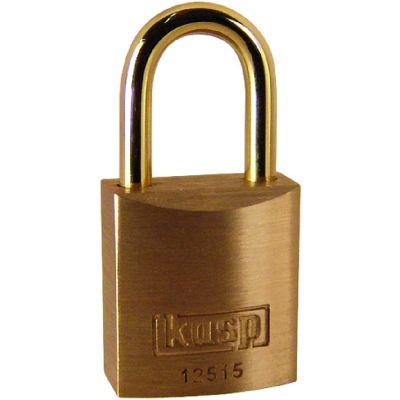 Kasp K12515D Premium Brass Padlock 15mm Kasp K12515D Premium Brass Padlock 15mm
